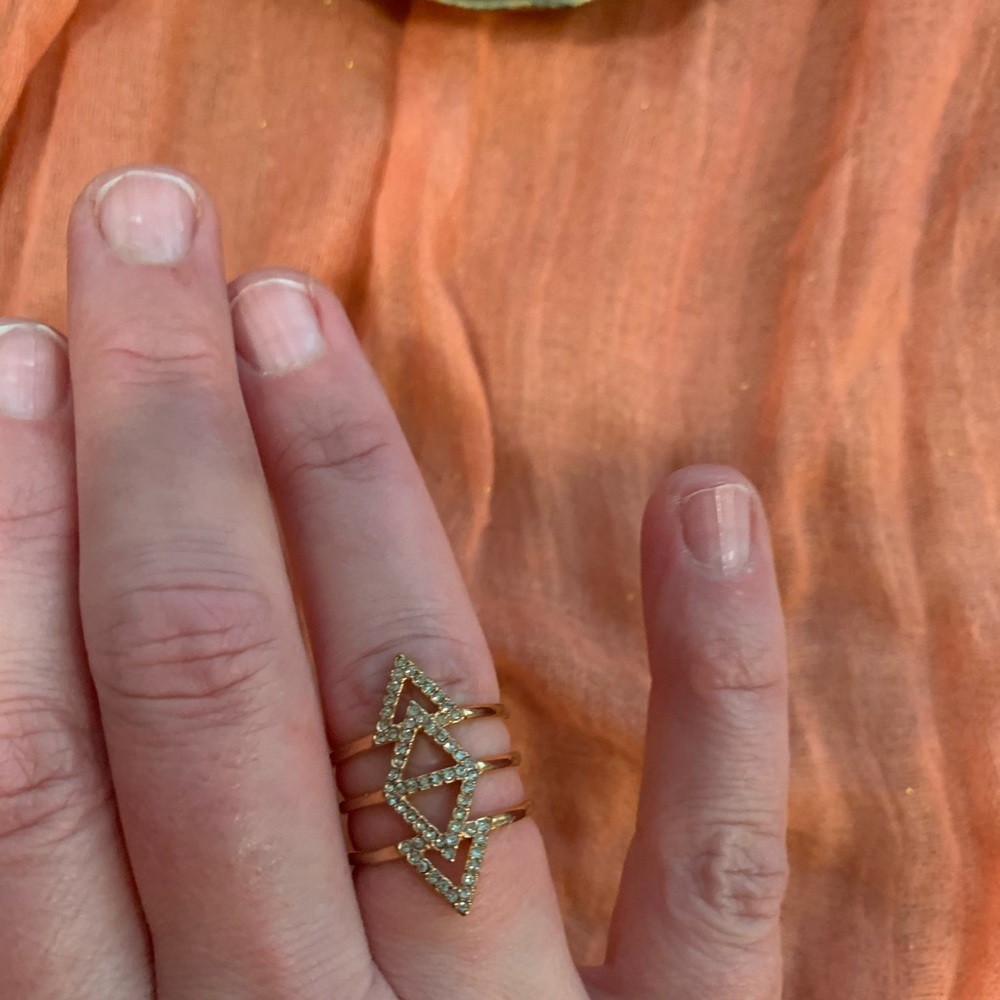 Stella & Dot pave ring